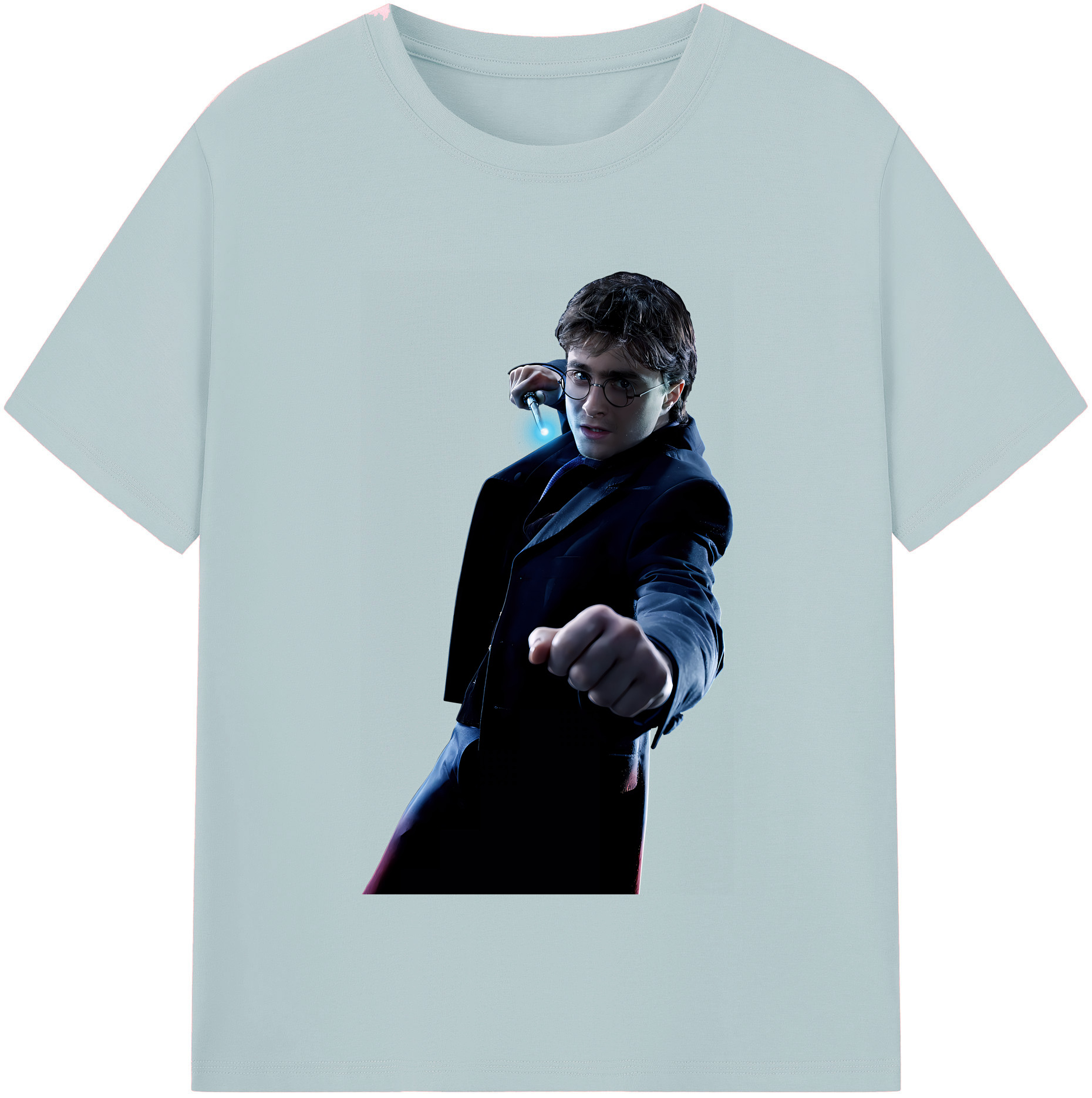 （画像用） Harry Potter ハリー・ポッターシリーズ 綿100％半袖Tシャツ（フロントプリント）